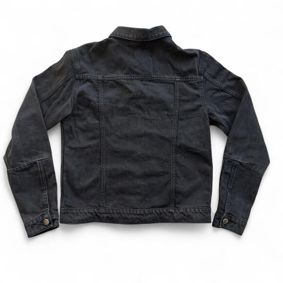 Mads Nørgaard Black Denim Jacket | Jessie Words Style | Size 38 (M) - Picture 7 of 8